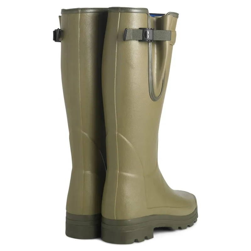 Le Chameau Mens Vierzonord Neoprene Lined Wellingtons Vert Vierzon-2